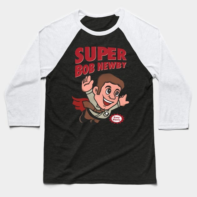 Super Bob Baseball T-Shirt by DANDINGEROZZ